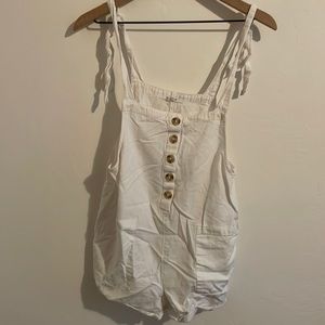 O’Neill white tie romper